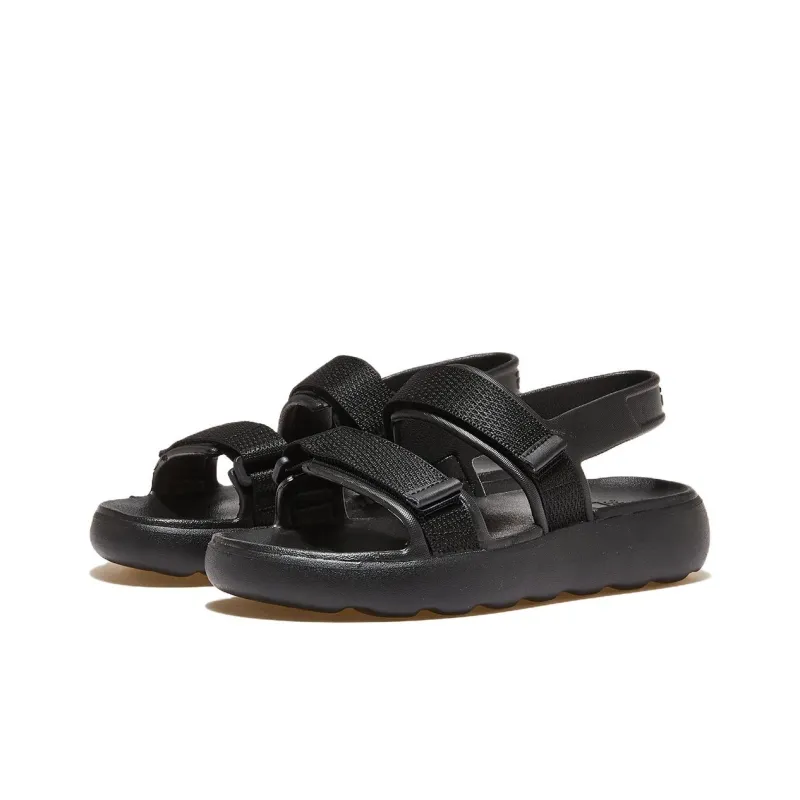 FILA DRIFTER Beach Sandals Unisex Black Korean Style-2