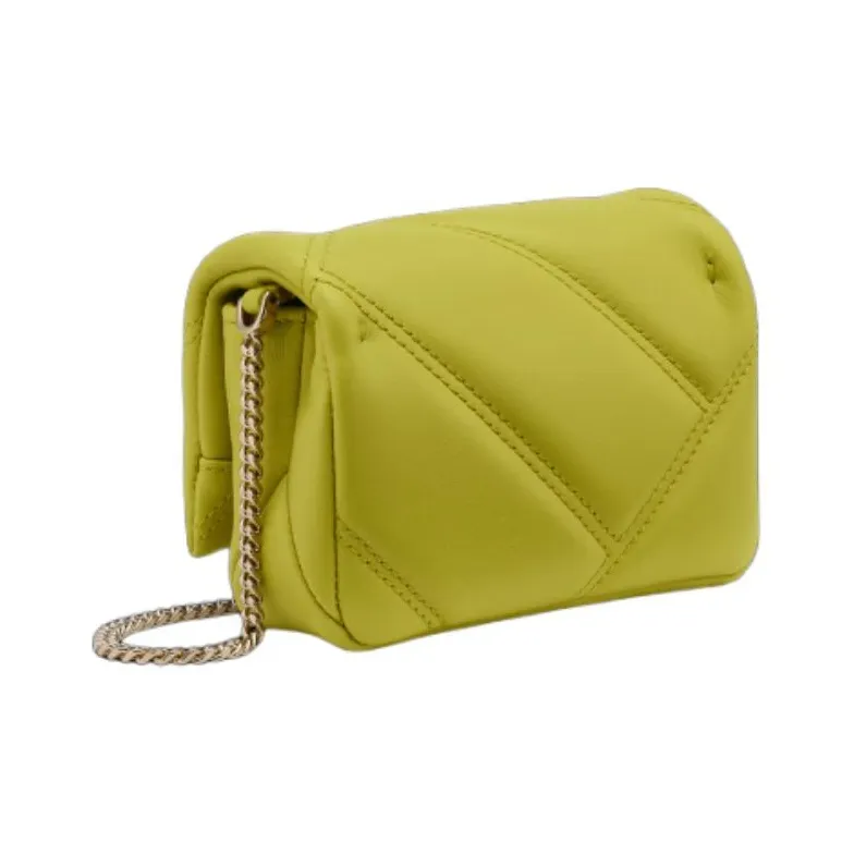 BVLGARI Serpenti Cabochon Calfskin Shoulder Bag, Crossbody Bag Mini Women's Green-2