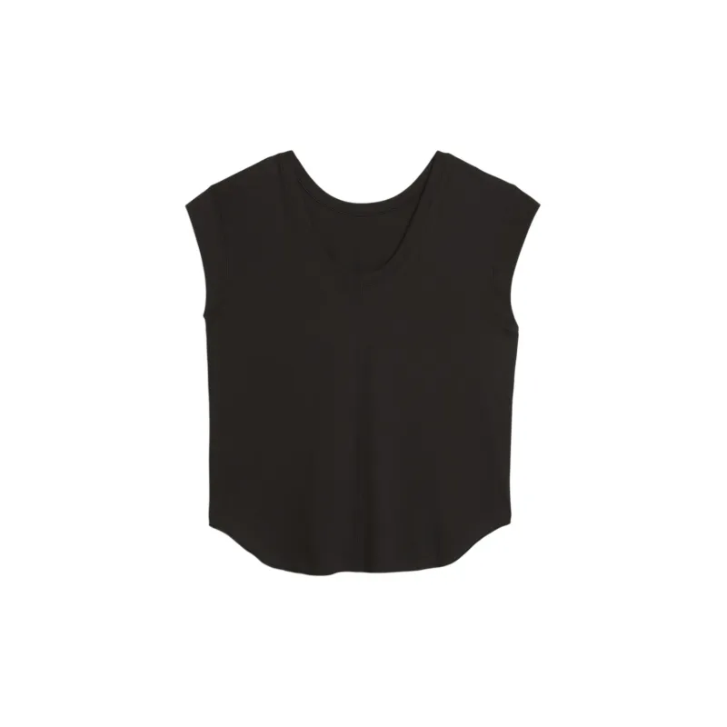 PUMA TEAMCUP T-Shirts Women's Black-1
