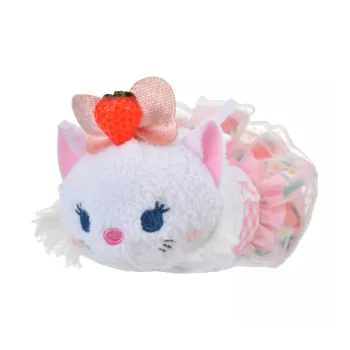 Disney Strawberry Collection TSUM TSUM Marie Cat Dolls Plush Doll 6.5cm High 8cm Length