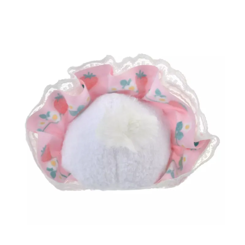 Disney Marie Cat Strawberry Collection TSUM Dolls Plush Doll 6.5cm High 8cm Length-3