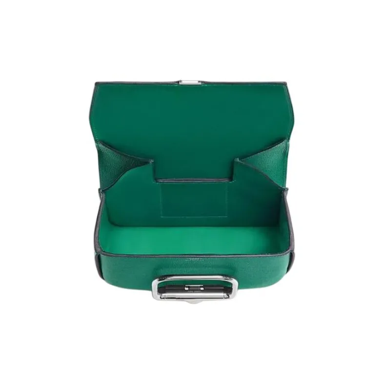 HERMES DellaDella Cavalleria Epsom Calfskin Crossbody Bag Shoulder Bag Mini Women's O6 Vert Jade Emperor Green-3
