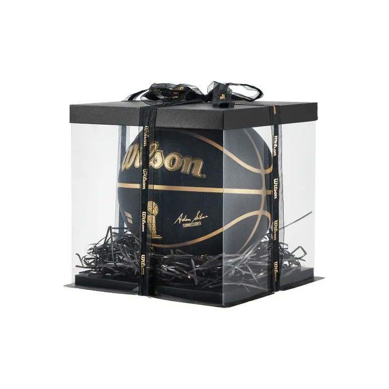 Wilson NBA PU Basketball Black Gold Size 7 Ball Training Unisex-7