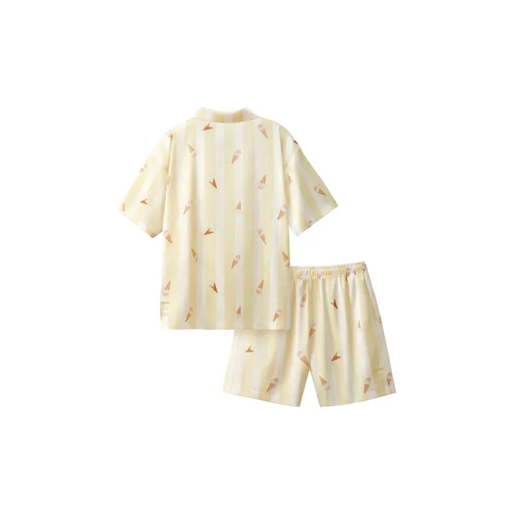 Bananain Pajama Set Unisex Multicolor-9
