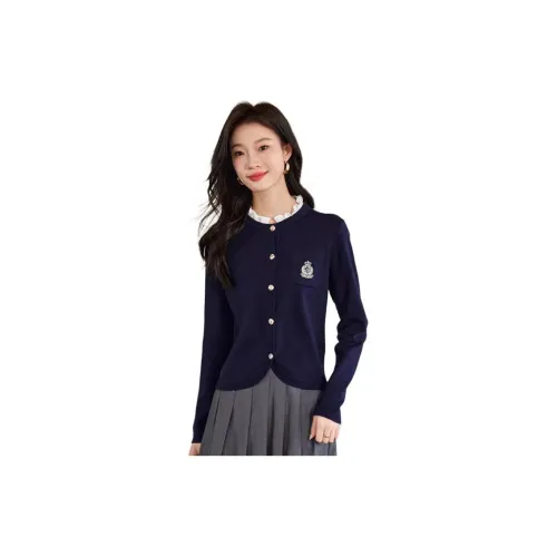 SLLSKY Knitwear Women's Royal Blue