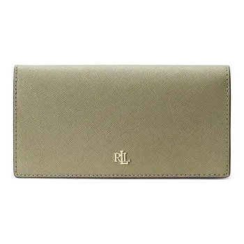 Polo Ralph Lauren Leather Wallet Women's Olive Fern