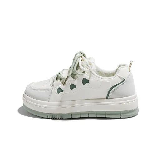 Paul Frank Skateboard Shoes Women's Low-Top Green