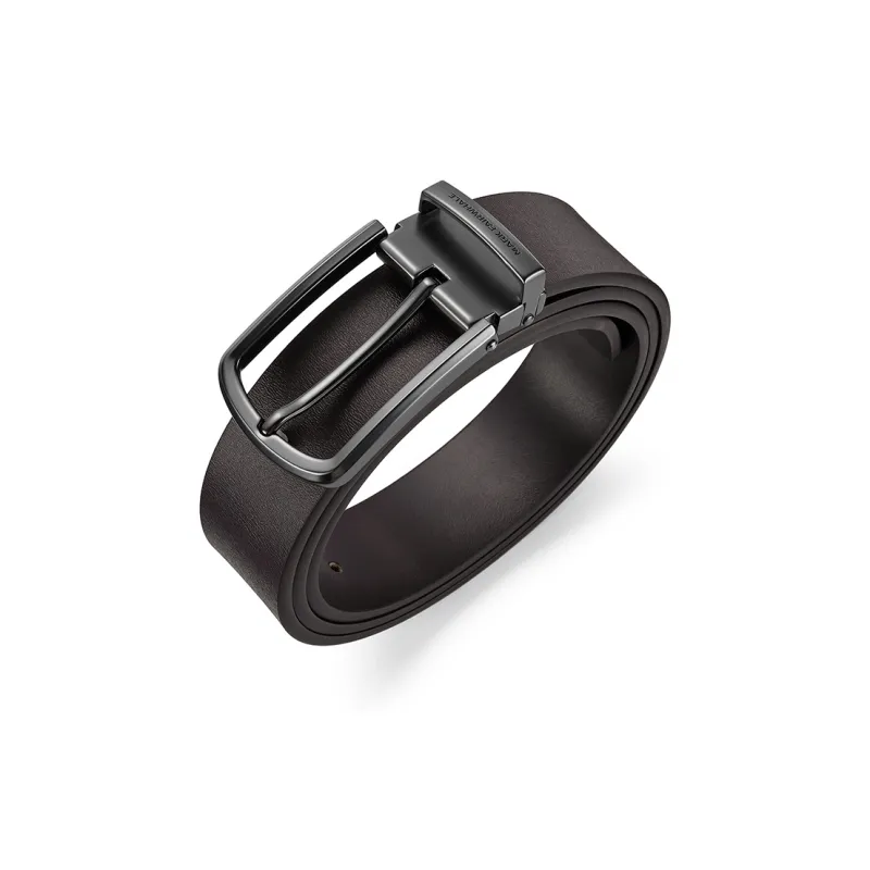 FAIRWHALE Minimalist Style Fashion Vintage Pin Buckle Belt Men's Width 3.5CM-4