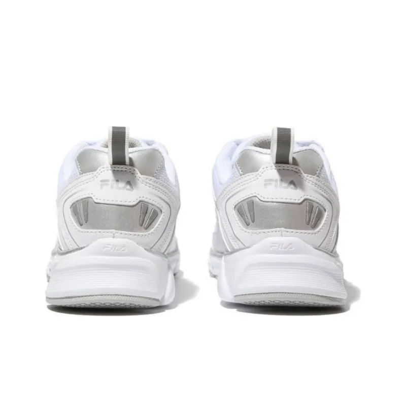 FILA Anti Slip Wear Resistant Low Top Running Shoes Unisex Ecru Korean Style-4