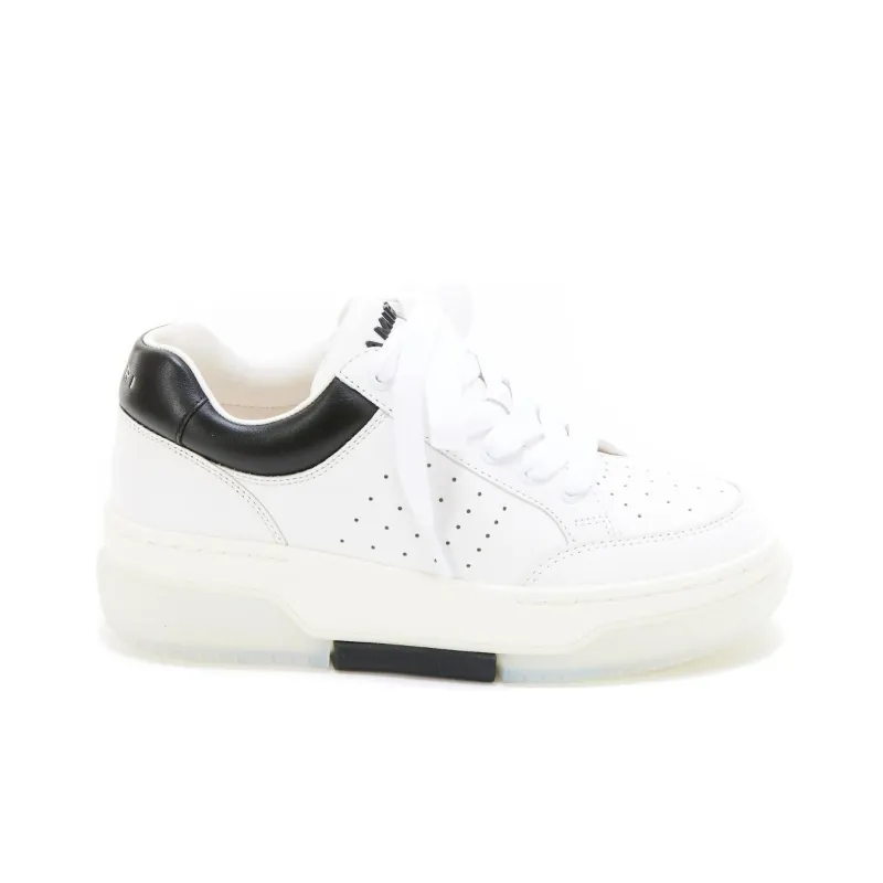 AMIRI Stadium Low Stylish Skateboarding Shoes Women's White-1