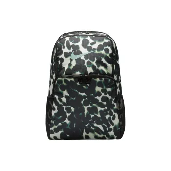 Nike Polyester Backpack Extra Large Unisex Black Patchwork Leopard Print