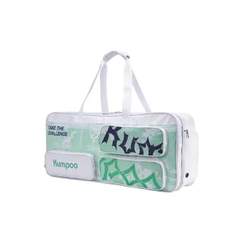 KUMPOO Badminton Racket Bags 6 Pcs Pack Sporty Style Shoulder Bag Unisex Independent Shoe Compartment