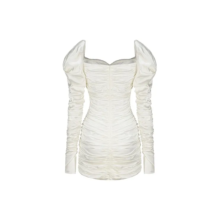 NANA JACQUELINE Long Sleeved Dresses Women's White-1