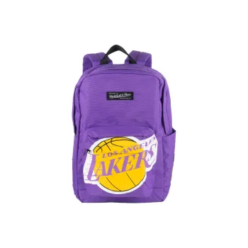 Mitchell & Ness Polyester Backpack Unisex Purple
