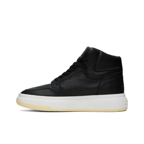 MM6 Maison Margiela Casual Shoes Men High-Top Black