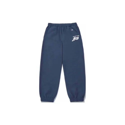 Champion Knitted Sweatpants Unisex Marine Blue