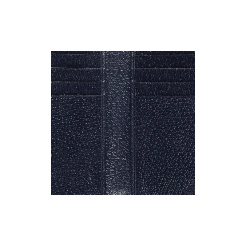 GUCCI Ophidia Canvas With Leather Card Holder Men's Blue & Dark Blue-4