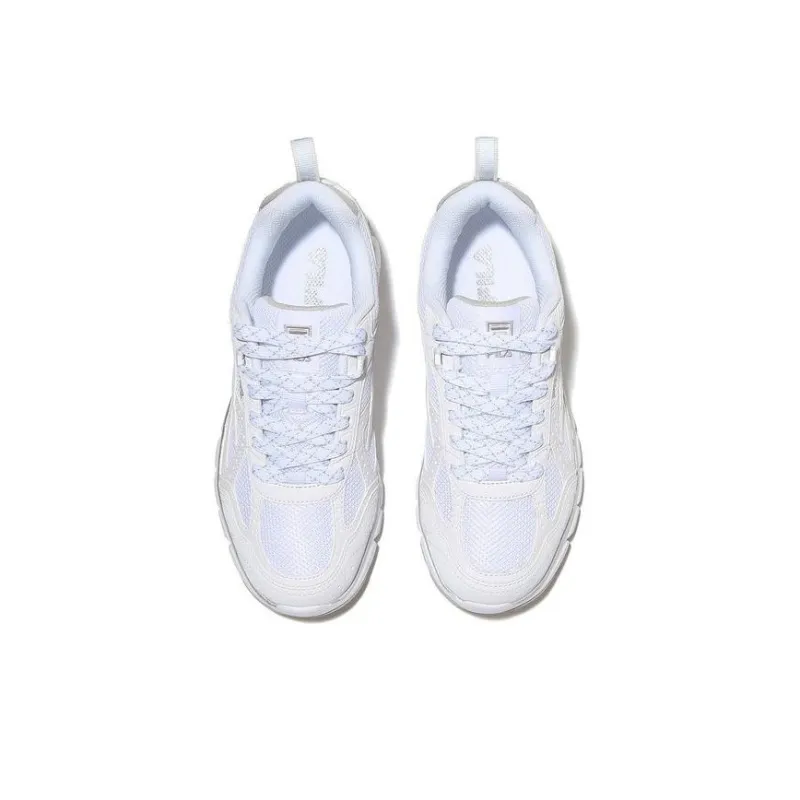 FILA Anti Slip Wear Resistant Low Top Running Shoes Unisex Ecru Korean Style-3