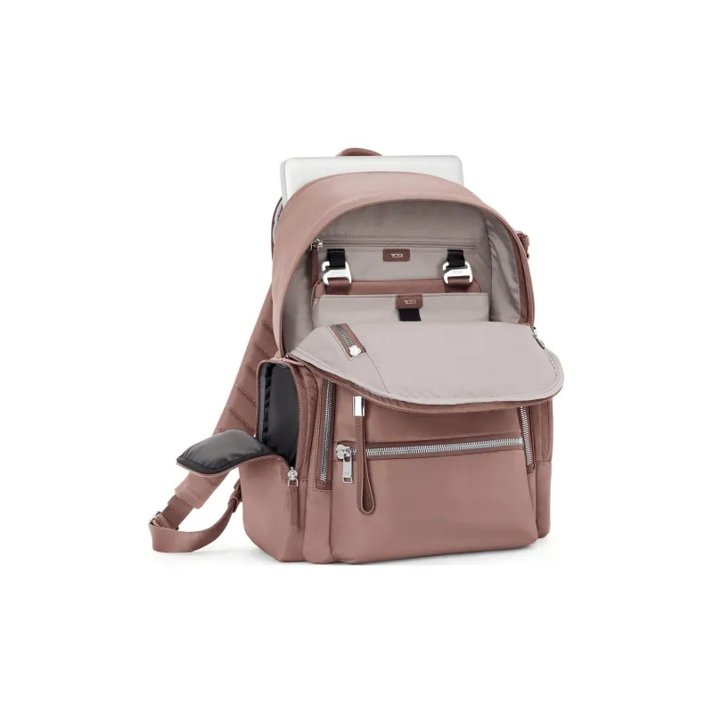 TUMI Nylon Backpack Women's Pink-3