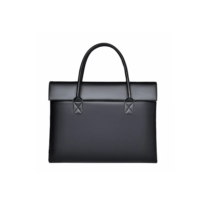 Techson Artificial Leather Tote Bag, Shopping Bag, Handbag Tubas Unisex Blue/Gray/Black/Pink-6