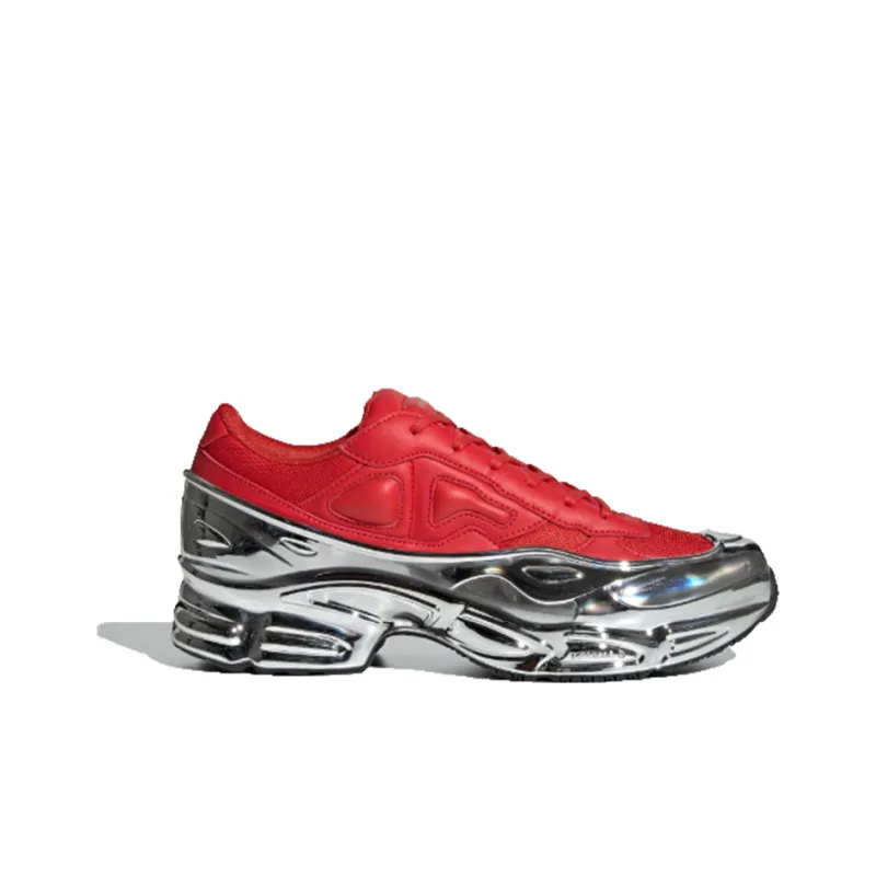 Adidas Ozweego Raf Simons Red Silver Metallic-1