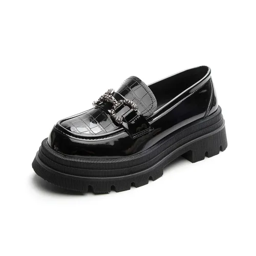 Evil Lions Loafers Women's Black