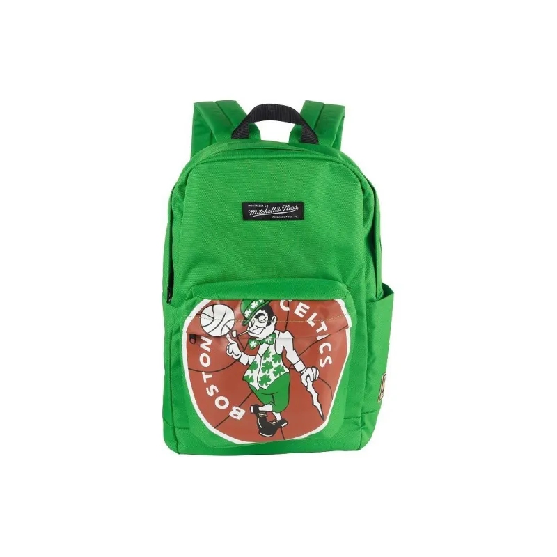 Mitchell & Ness Polyester Backpack Unisex Green-0