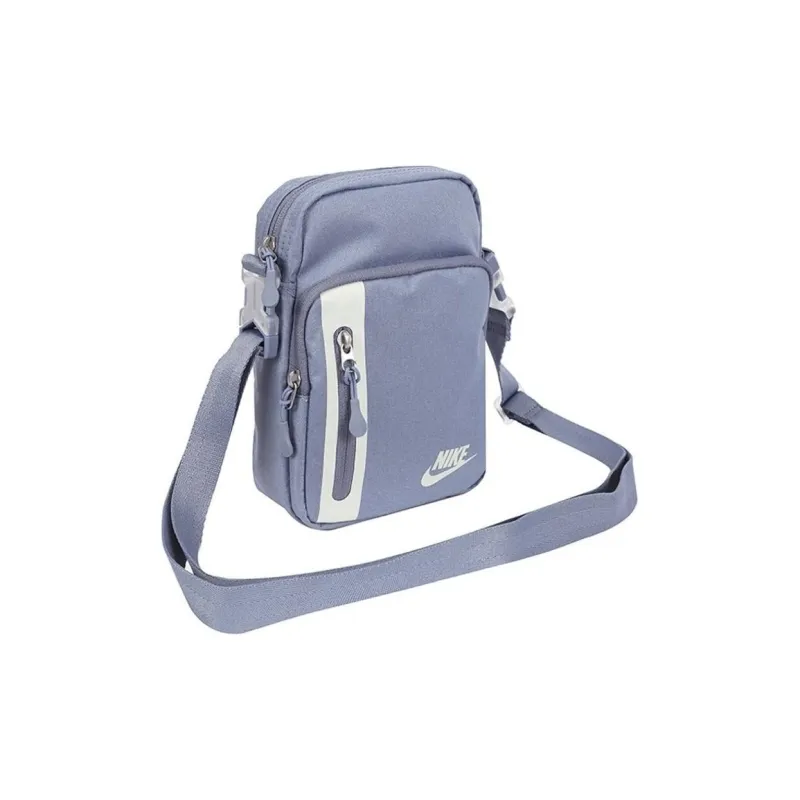 Nike ELEMENTAL Fabric Portable Crossbody Bag Shoulder Bag Unisex Gray Slate Blue & Light Silver-4
