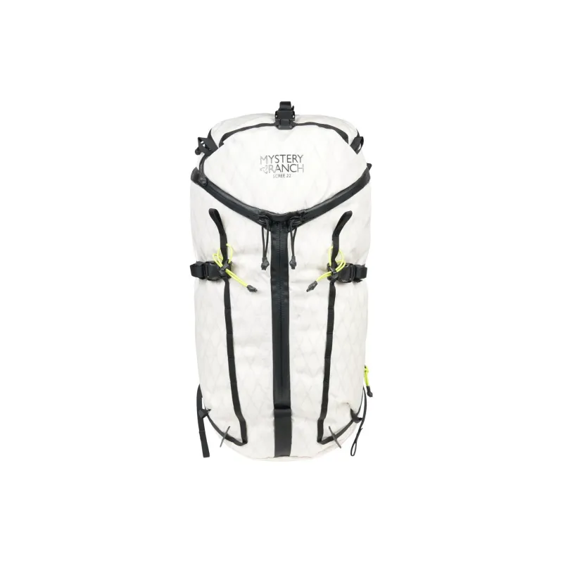 MYSTERY RANCH Nylon Outdoor Mountaineering Bag Backpack Unisex White/Lemon-0