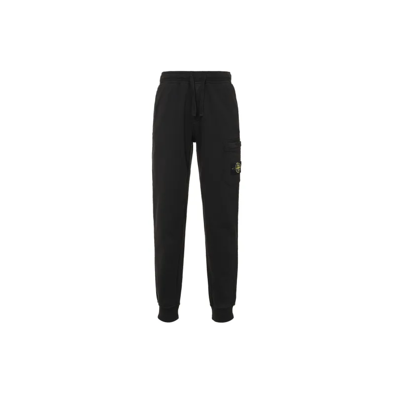 STONE ISLAND Casual Pants Fall Men's Black-1