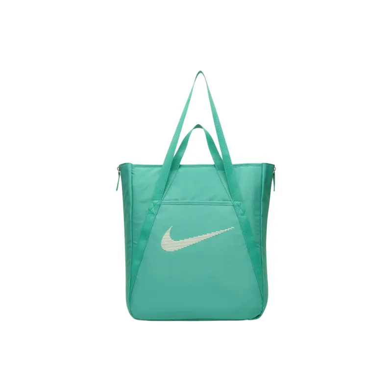 Nike Polyester Tote Bag, Shopping Bag, Shoulder Bag, Handbag Unisex Stadium Green With Coconut Milk-0