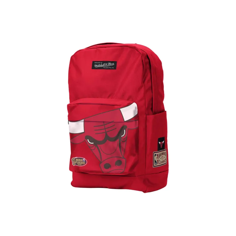 Mitchell & Ness Polyester Backpack Regular Unisex Red-1