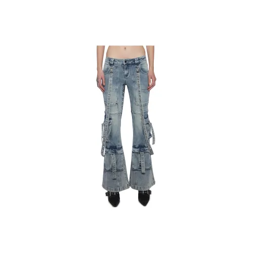 Dolls Kill Jeans Women's Light Blue