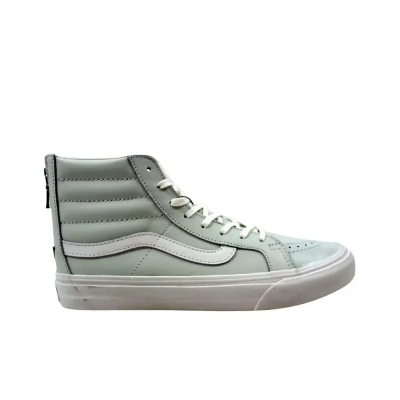 Vans Sk8 Hi Slim Zip Leather Zephyr Blue-1
