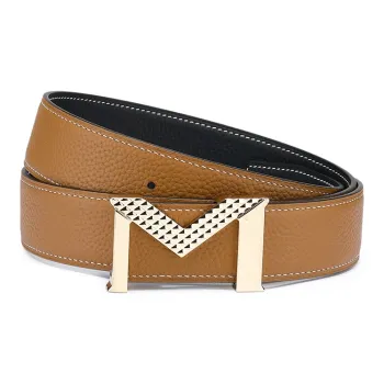 FAIRWHALE Leather Belts Men