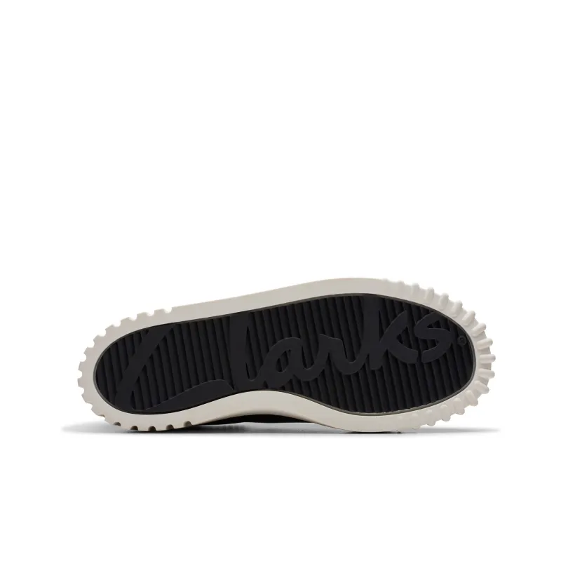 Clarks Low Top Skateboard Shoes Women's Black-4