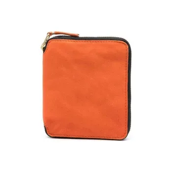 CDG Calfskin Wallet Regular Men's Pumpkin Orange