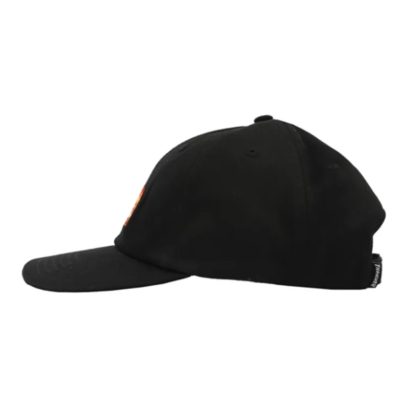 Thrasher Cotton Baseball Caps Unisex Black-2