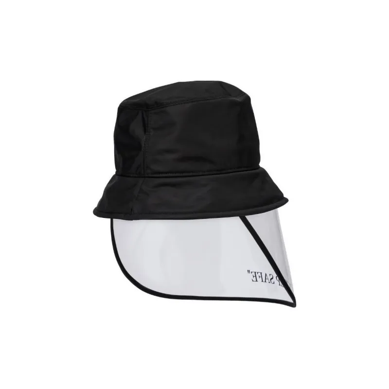 OFF WHITE Keep Safe Visor Bucket Hat-1