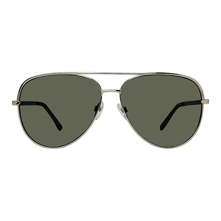 STEVE MADDEN Aviator Sunglasses Unisex Gold-1