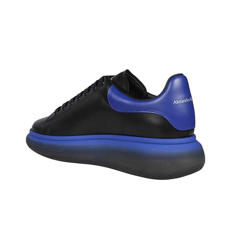 Alexander McQueen Oversized Sneakers 'Black Blue'-3