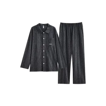 Peninsula City Pajama Set Men's Brookstone Star Stone-Gray