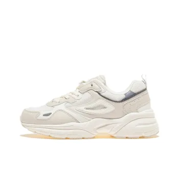 FILA FIREPOSE Cushioning Wear-Resistant Low-Top Casual Shoes Women's Beige
