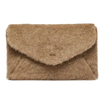 MaxMara Alpaca Clutch Women's Dove Color
