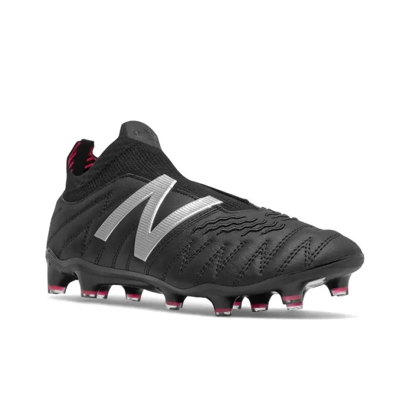 New Balance Tekela V3+ Shock Absorbers With Slip Resistant Features Soccer Shoes Men's Black Red-1