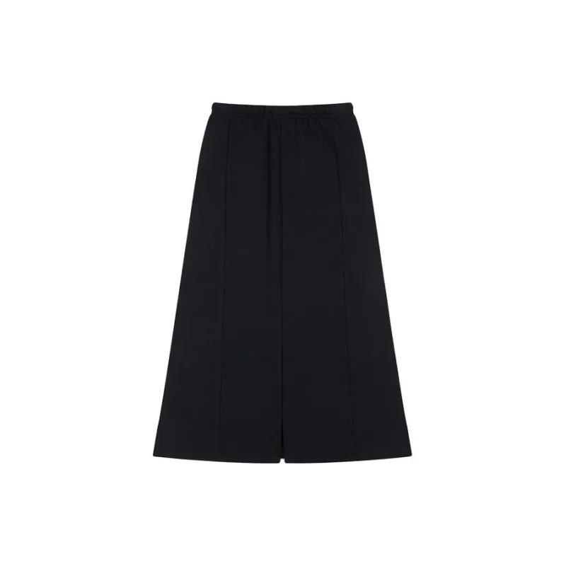 GOOD BAI Casual Long Skirt Women's Black-1