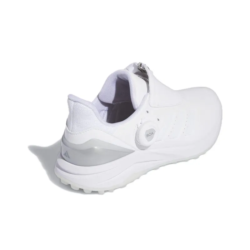 Adidas Solarmotion Boa 24 Spikeless Golf Cloud White Silver Metallic Women's-3