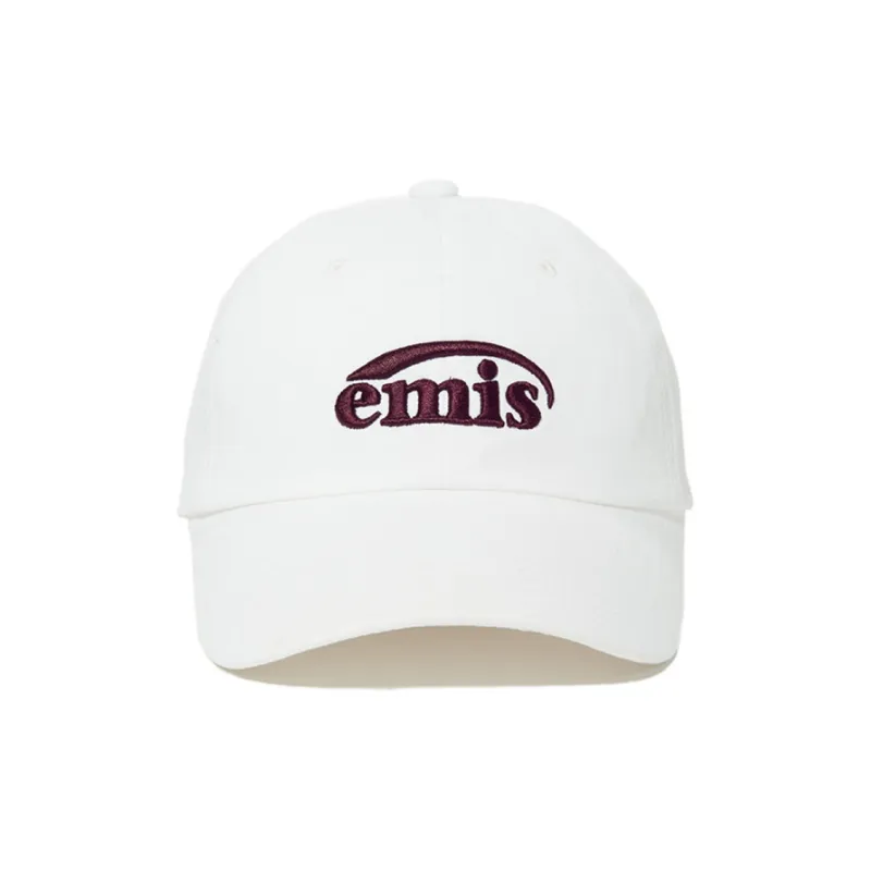 Emis Cotton Baseball Caps Men's White-1