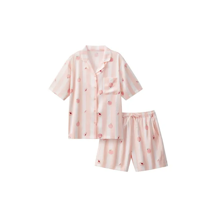 Bananain Pajama Set Unisex Multicolor-0