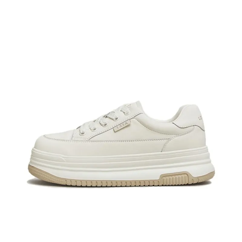 TATA Skateboard Shoes Women's Low Top Solid Color-0